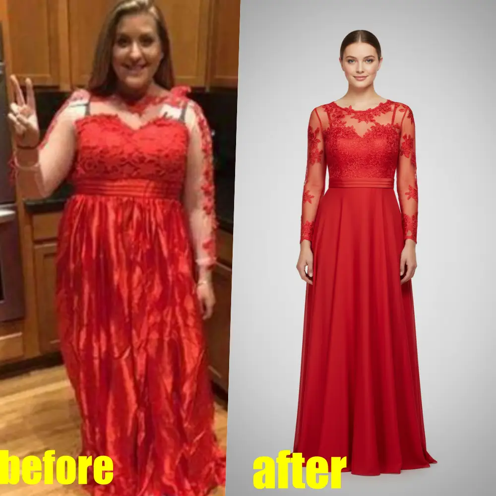 Professional Vinted listing photo created with Studioify